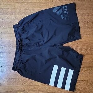 Adidas Training Shorts, Large with 9.5" Inseam